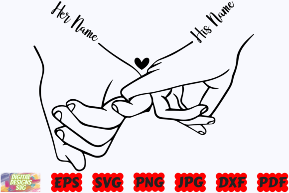 Download Holding Hands SVG | Couple Hands SVG - Premium Resources